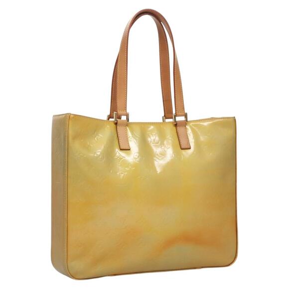 LOUIS VUITTON Monogram Vernis Columbus Tote Bag Gris M91028 - Picture 1 of 16